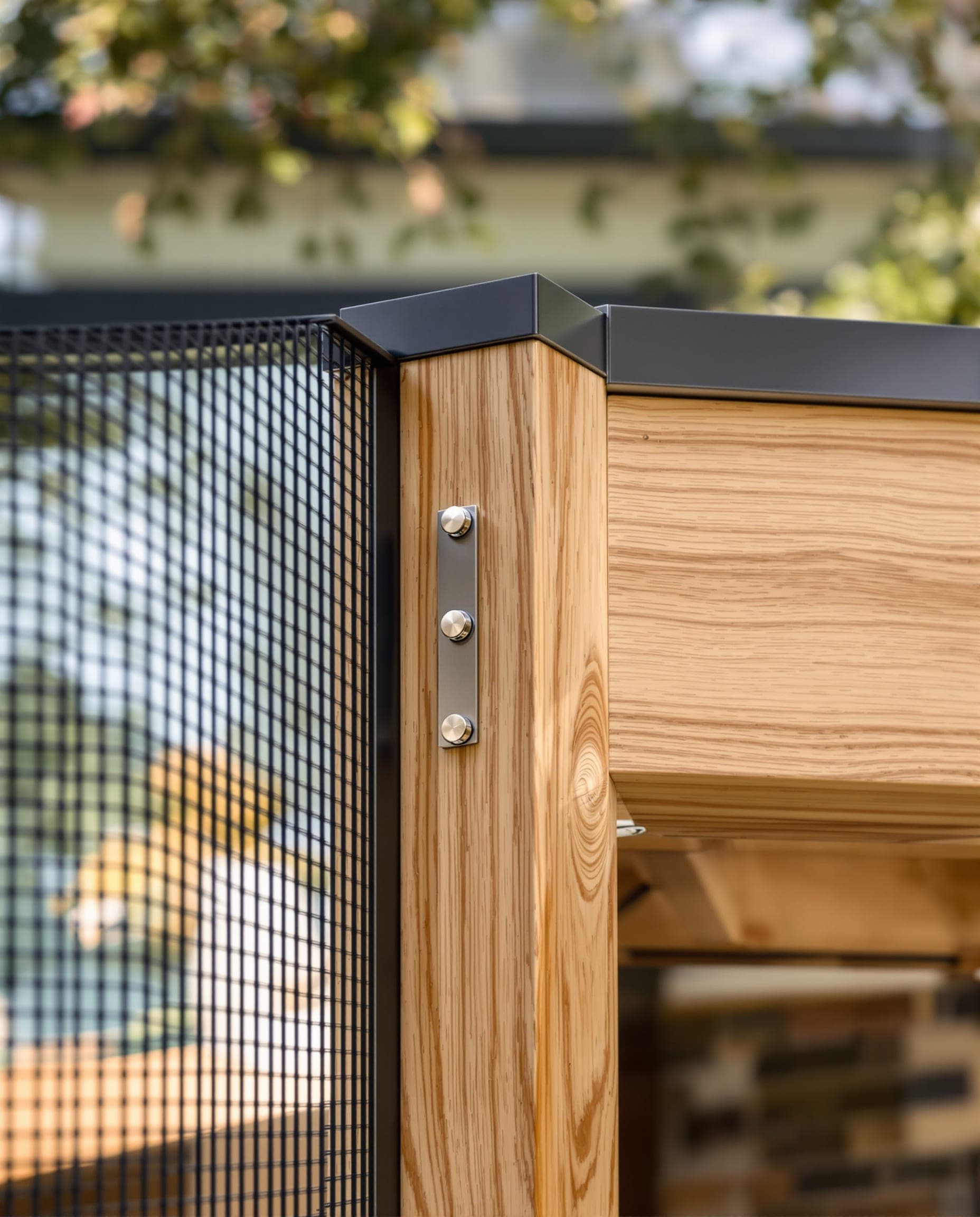 The Ash Lane patio catio detail